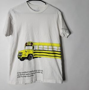 Teddy Fresh Whale Schoolbus Graphic 